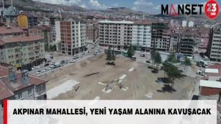 AKPINAR MAHALLESİ, YENİ YAŞAM ALANINA KAVUŞACAK