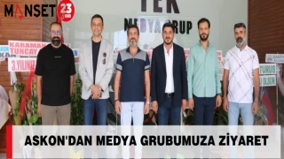 ASKON'DAN MEDYA GRUBUMUZA ZİYARET