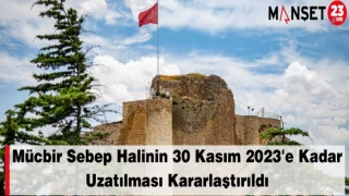 Mücbir Sebep Halinin 30 Kasım 2023'e Kadar Uzatılması Kararlaştırıldı
