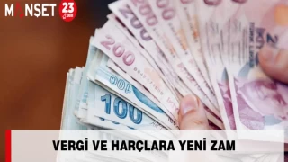 Vergi ve Harçlara Yeni Zam