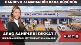 Yeni Dolandırıcılık sistemi: Araç Muayene Randevusu Alırken Dikkat !