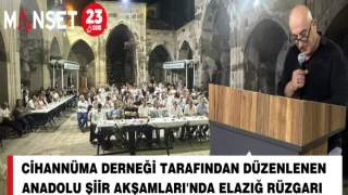 Cihannüma Derneği Tarafından Düzenlenen Anadolu Şiir Akşamları'nda Elazığ Rüzgarı
