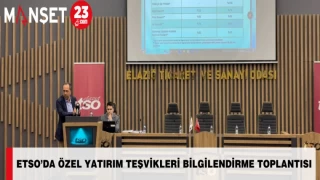 ETSO’da Özel Yatırım Teşvikleri Bilgilendirme Toplantısı