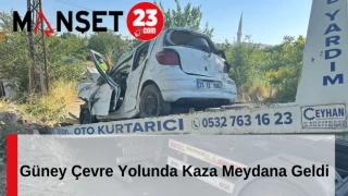 Güney Çevre Yolunda Kaza Meydana Geldi