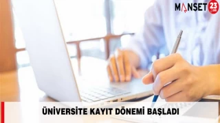 Üniversite Kayıt Dönemi Başladı