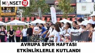 AVRUPA SPOR HAFTASI ETKİNLİKLERLE KUTLANDI