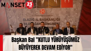 Başkan Bal "KUTLU YÜRÜYÜŞÜMÜZ BÜYÜYEREK DEVAM EDİYOR"