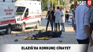 Elazığ'da Korkunç Cinayet