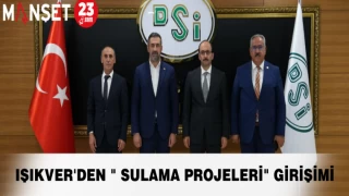 IŞIKVER'DEN " SULAMA PROJELERİ" GİRİŞİMİ