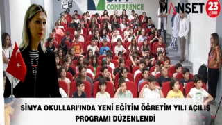 Simya Okulları'nda Yeni Eğitim Ögretim Yılı Açılış Programı Düzenlendi
