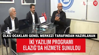 Ülkü Ocakları Genel Merkezi Tarafından Hazırlanan İki Yazılım Programı Elazığ’da Hizmete Sunuldu