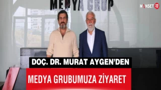Doç. Dr. Murat Aygen'den Medya Grubumuza Ziyaret