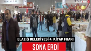 Elazığ Belediyesi 4. Kitap Fuarı Sona Erdi