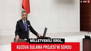 Milletvekili Erol, Kuzova Sulama Projesi’ni Sordu