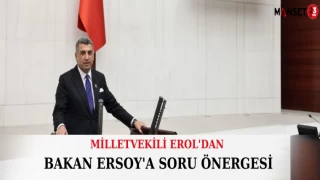 Milletvekili Erol'dan "Bakan Ersoy'a Soru Önergesi"