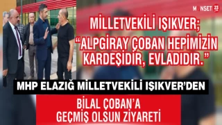Milletvekili Işıkver'den Prof. Dr. Bilal Çoban'a Geçmiş Olsun Ziyareti