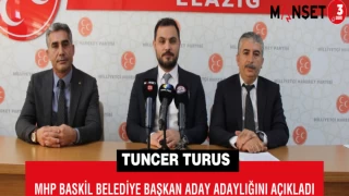 TUNCER TURUS MHP BASKİL BELEDİYE BAŞKAN ADAY ADAYLIĞINI AÇIKLADI