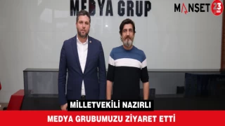 Ak Parti Elazığ Milletvekili Mahmut Rıdvan Nazırlı Medya Grubumuzu Ziyaret Etti