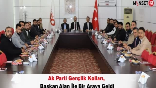 Ak Parti Gençlik Kolları, Başkan Alan İle Bir Araya Geldi