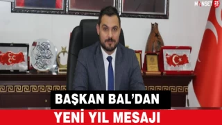 Başkan Bal’dan Yeni Yıl Mesajı