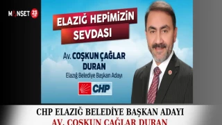 CHP'NİN ADAYI AV. COŞKUN ÇAĞLAR DURAN 