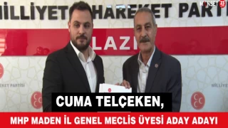 Cuma Telçeken, MHP Maden İl Genel Meclis Üyesi Aday Adayı