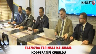 Elazığ’da Tarımsal Kalkınma Kooperatifi Kuruldu