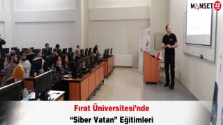 Fırat Üniversitesi’nde “Siber Vatan” Eğitimleri