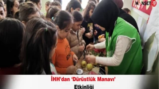 İHH’dan ‘Dürüstlük Manavı’ Etkinliği