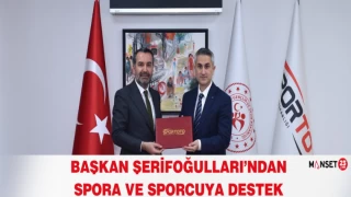 Başkan Şerifoğulları’ndan Spora ve Sporcuya Destek