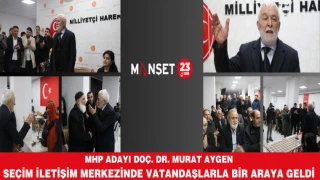 MHP Elazığ Belediye Başkan Adayı Doç. Dr. Murat Aygen Seçim İletişim Merkezinde Vatandaşlarla Bir Araya Geldi