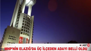 MHP’nin Elazığ’da Üç İlçeden Adayı Belli Oldu