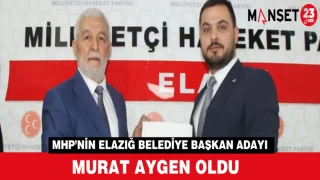 Milliyetçi Hareket Partisi’nin Elazığ Belediye Başkan Adayı Murat Aygen Oldu