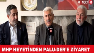 MHP HEYETİNDEN PALU-DER’E ZİYARET