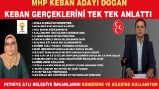 MHP KEBAN ADAYI YÜCEL DOĞAN KEBAN GERÇEKLERİNİ TEK TEK ANLATTI