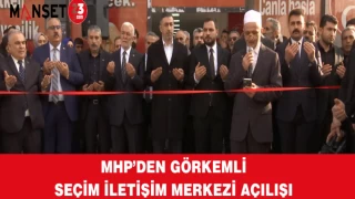 MHP’den Görkemli Seçim İletişim Merkezi Açılışı