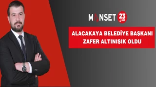 Alacakaya Belediye Başkanı Zafer Altınışık Oldu