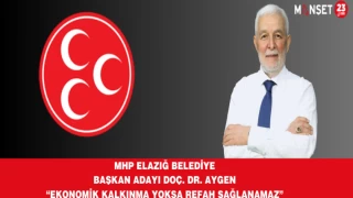 Aygen; "Ekonomik Kalkınma Yoksa Refah Sağlanamaz"