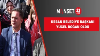 Keban Belediye Başkanı Yücel Doğan Oldu
