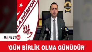 'Gün Birlik Olma Günüdür'