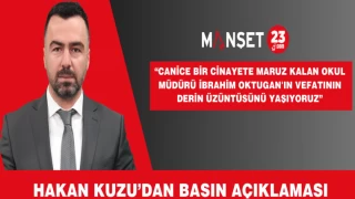 HAKAN KUZU'DAN BASIN AÇIKLAMASI