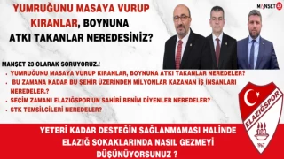 YUMRUĞUNU MASAYA VURUP KIRANLAR, BOYNUNA ATKI TAKANLAR NEREDESİNİZ.?