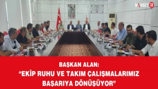 Başkan Alan: “Ekip Ruhu ve Takım Çalışmalarımız Başarıya Dönüşüyor”