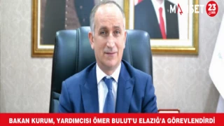 Bakan Kurum, Yardımcısı Ömer Bulut’u Elazığ’a Görevlendirdi