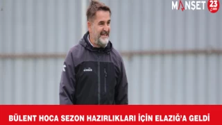 Bülent Hoca Sezon Hazırlıkları İçin Elazığ’a Geldi