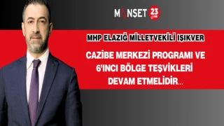 CAZİBE MERKEZİ PROGRAMI VE 6’INCI BÖLGE TEŞVİKLERİ DEVAM ETMELİDİR…
