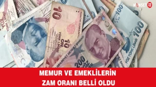 Memur Ve Emeklilerin Zam Oranı Belli Oldu