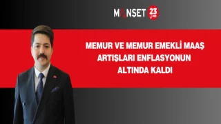 MEMUR VE MEMUR EMEKLİ MAAŞ ARTIŞLARI ENFLASYONUN ALTINDA KALDI