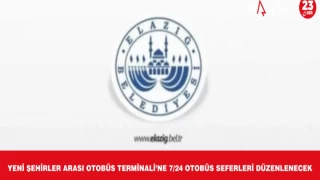 YENİ ŞEHİRLER ARASI OTOBÜS TERMİNALİ’NE 7/24 OTOBÜS SEFERLERİ DÜZENLENECEK