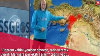 "Deprem kahini’ yeniden devrede, tarih vererek uyardı: Marmara için ‘ekstra alarm’ çağrısı yaptı..